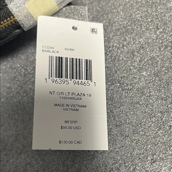 Coach Women’s Natural Grain Leather Plaza Bag 18 with Gold Hardware - Picture 6 of 6